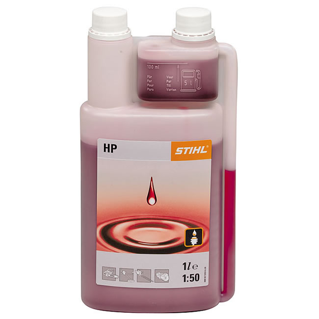 Aceite Stihl HP para motores 2T Con Dosif. 1 l.