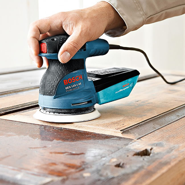 Lijadora Roto Orbital Bosch GEX 125 1 AE - Imagen 5