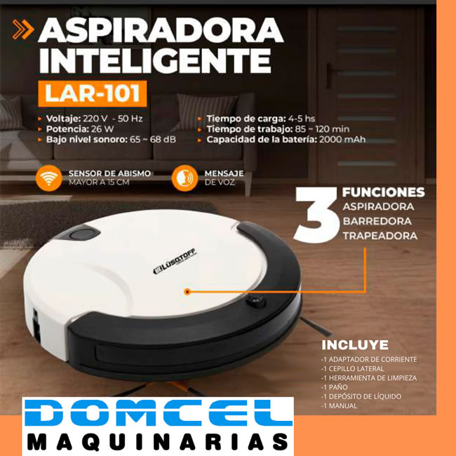 Aspiradora Robot LAR-101 Lusqtoff - Imagen 2