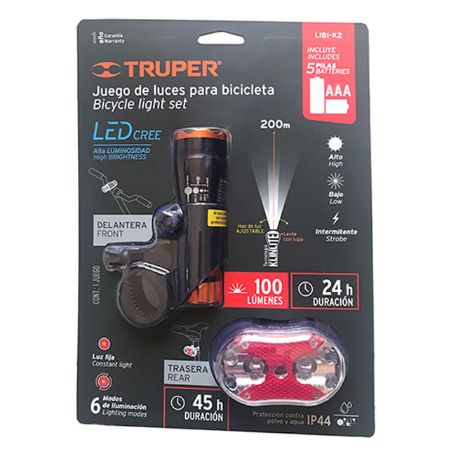 Juego de luces para bicicleta - Imagen 2