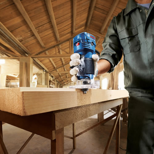 Fresadora Bosch GKF 550 - Imagen 4