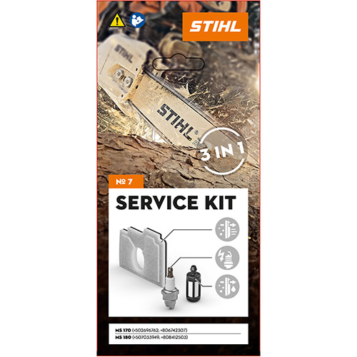 Service Kit de Mantenimiento Stihl N° 7 para MS170/MS180 - Imagen 3