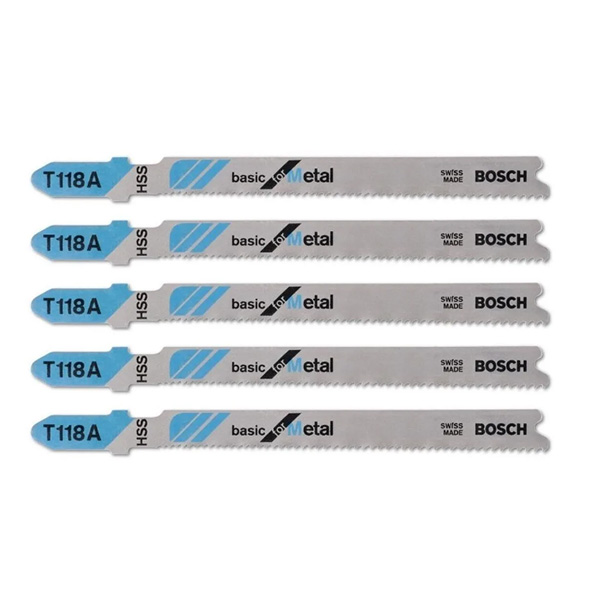 Hoja de calar Bosch T118A metal x 5 unidades - Imagen 2