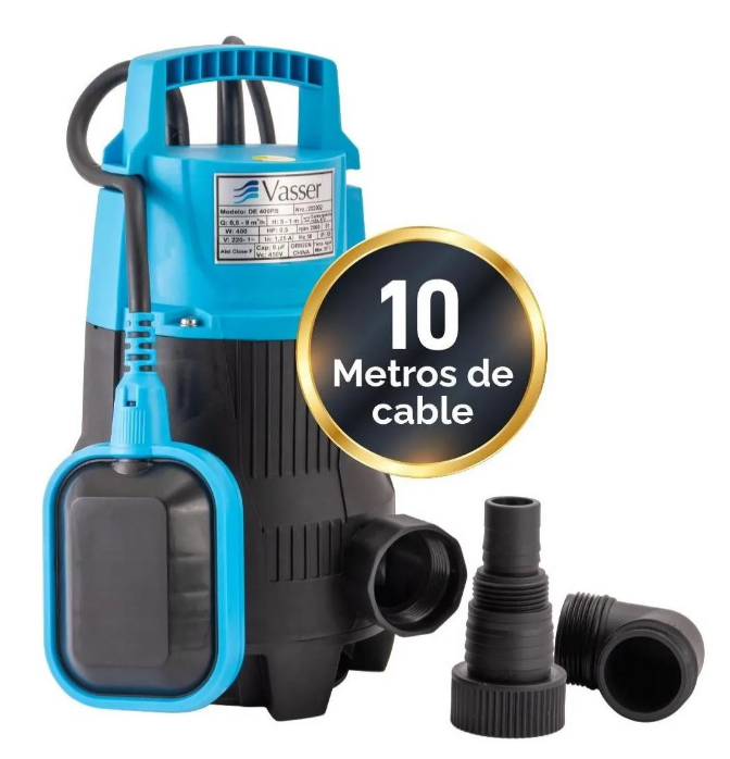 Bomba sumergible Vasser DE 400PS