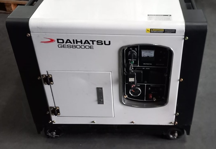 Grupo electrógeno Daihatsu 7Kva insonorizado A GAS - Imagen 2